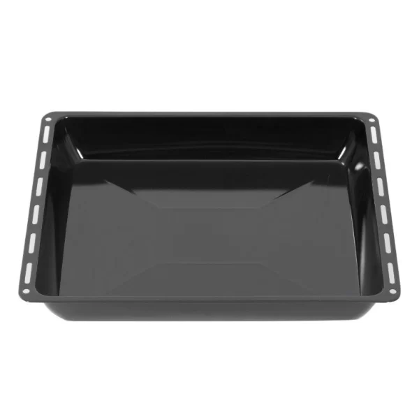 Null ICQN Backblech 45.5 X 37.5 X 6 Cm | Extra Tiefe Emaillierte Fettpfanne Für Backofen Und Herd | Passend Für Bosch, Siemens, Neff, Constructa, Flavel | 1